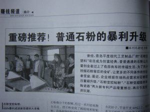 石粉塑化劑機械設備技術轉讓 開啟農村創業辦廠新藍海