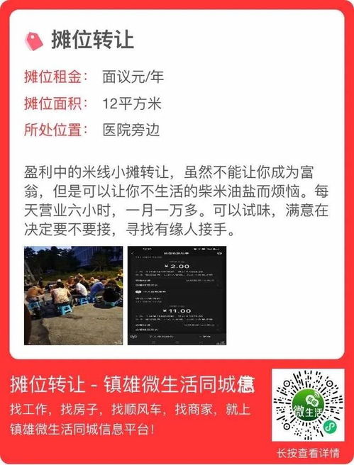 鎮(zhèn)雄學(xué)校附近47平門(mén)面 商業(yè)機(jī)遇與技術(shù)轉(zhuǎn)讓